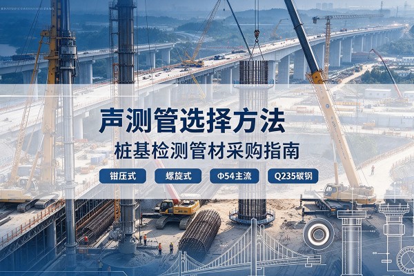 青原声测管选型标准