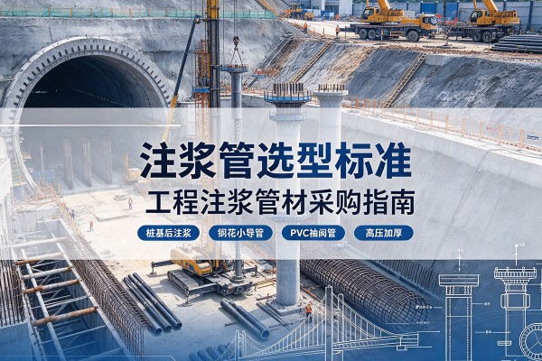 青原注浆管选型标准